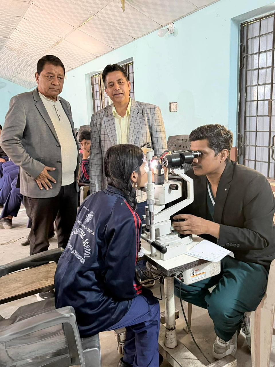 Rotary Day eye screening camp