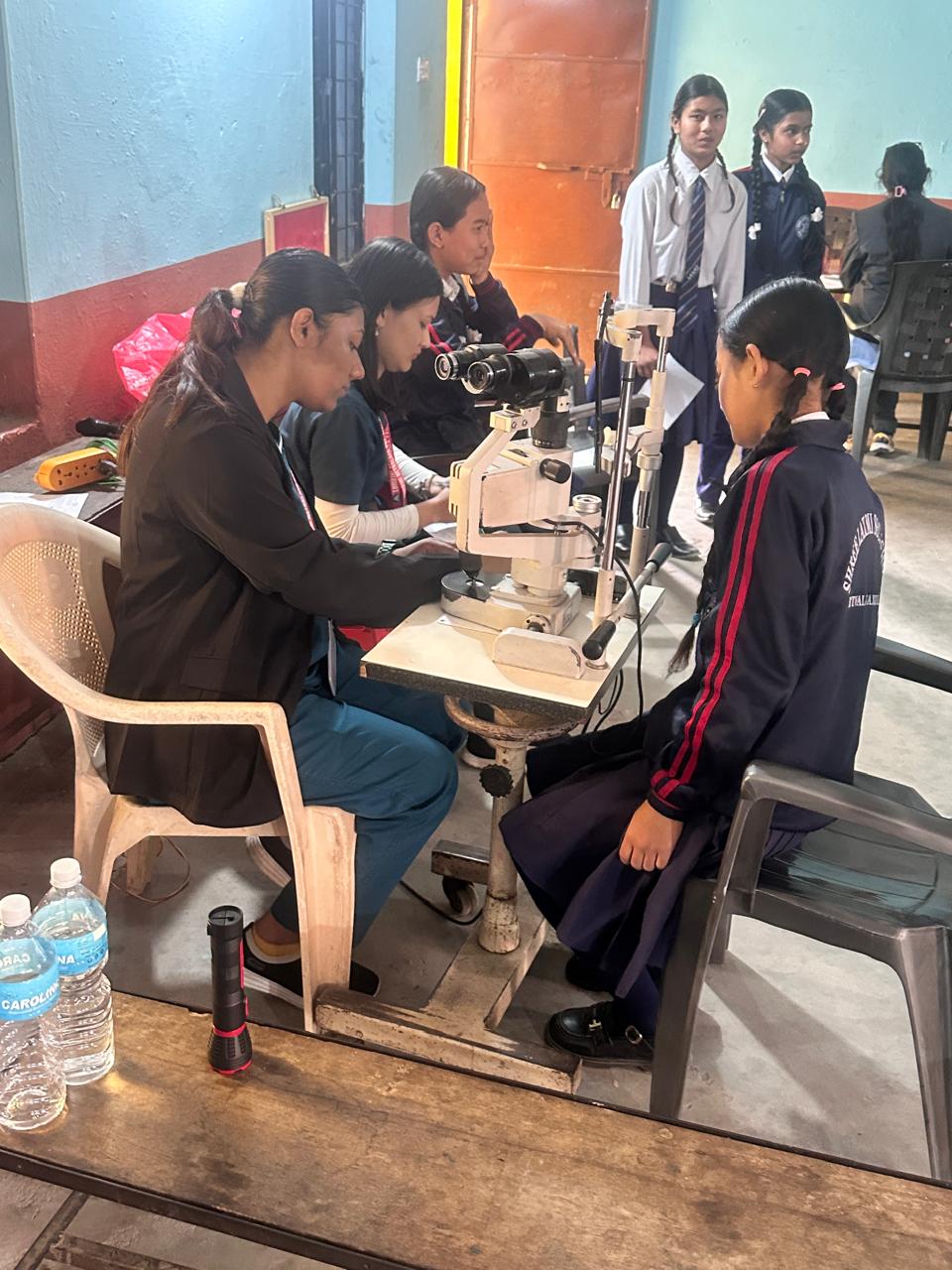 Rotary Day eye screening camp